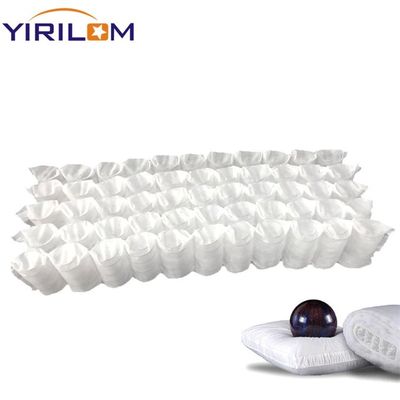 1.0mm Ζινκ Wire Διαμέτρου Λευκό Roll Up Pocket Spring για μαξιλάρι