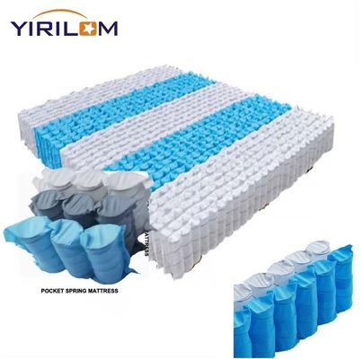 5 Ζώνες Ανεξάρτητο στρώμα τσέπη ελατήριο με 3D μη υφασμένο ύφασμα