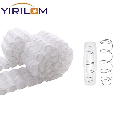 1.8mm Διαμέτρου ανθεκτικό Pocket Coil Sofa Spring με επιλογές προσαρμογής