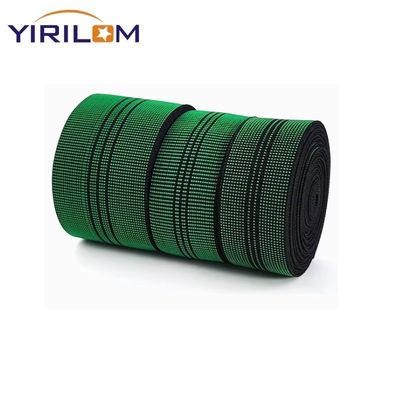 Προσαρμοσμένο Polyester Webbing Jacquard Webbing Sofa Ελαστικό Webbing