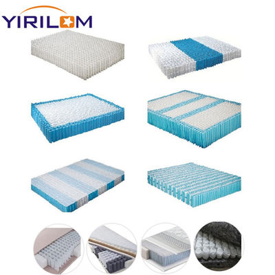 Προσαρμοσμένο 3/5/7/9 Ζωνωμένο Pocket Spring Unit με 1.0mm-2.3mm Wire Diameter για στρώμα