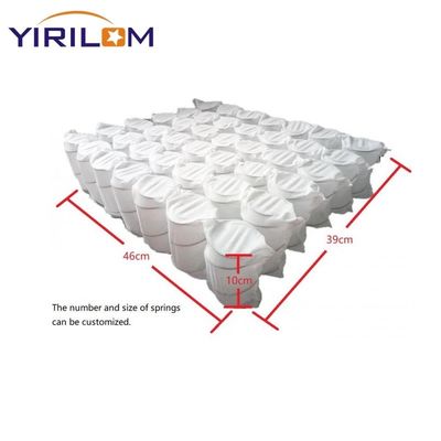 Υψηλής ποιότητας φθηνή τιμή 18*18*4 ίντσες ελαστική τσέπη σπείρα ελατήριο για μαξιλάρι καναπέ