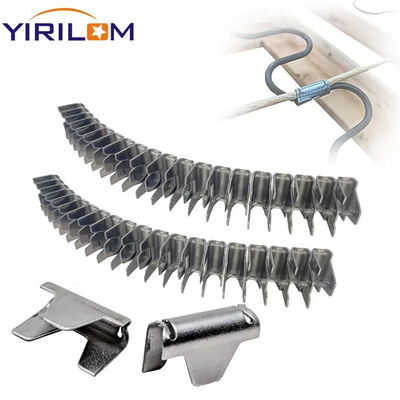 Φρέμα στρώματος Clip Staple M66 Steel Spring Clip Staple για καναπέδες Φρέμα κρεβατιού U Clips Staples για στρώμα