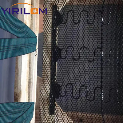 Υλικό PP πλαστική ταινία κλιπ 200m μήκος για Zigzag άνοιξη στερεώνοντας καναπέ άνοιξη clip