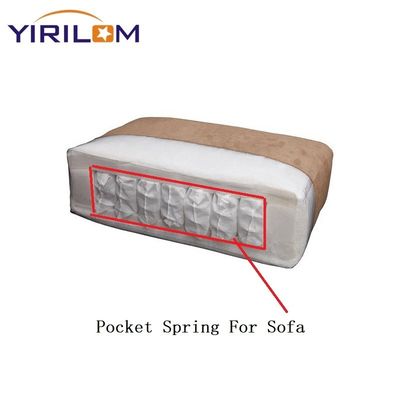 Φαρμακευτική μονάδα OEM Pocket Coil Spring για το καναπέ
