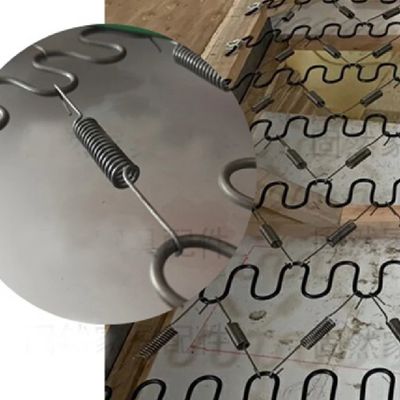 Προσαρμοσμένο 10cm μήκος υψηλής ανθρακούχου χάλυβα ελαστική ισορροπία γάντζο για τη σταθεροποίηση Zigzag άνοιγμα