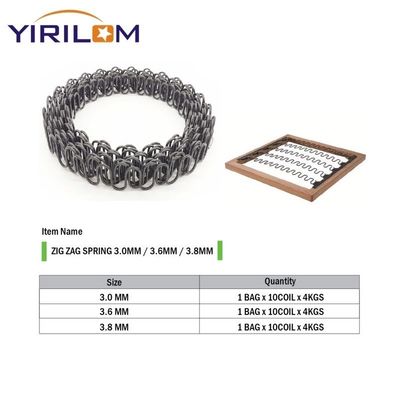 Προσαρμοσμένο Zigzag Spring Sofa Spring 38-50mm ύψος