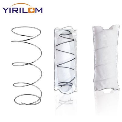 Προσαρμοσμένο 1.8mm 2.0mm Steel Wire Sofa Pocket Spring Unit Για καναπέ με υφασμένο ύφασμα και μεμονωμένο σχεδιασμό τσέπης
