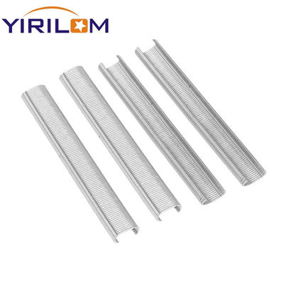 Εγκατάσταση C δαχτυλίδι Nail Hog δαχτυλίδι Smooth Staples Fastener Ζυγισμένο με ψευδάργυρο λευκό νυχί C Hog δαχτυλίδι