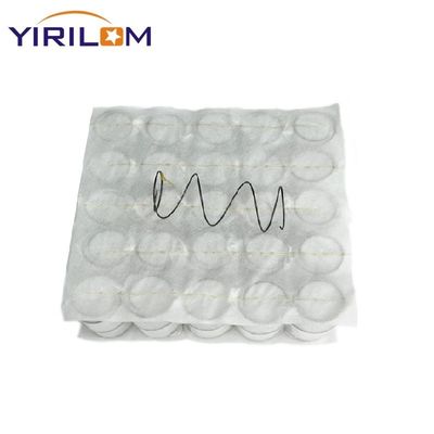 Προσαρμοσμένο μέγεθος 20 * 20 * 4 ίντσες Sofa Pocket Spring Coil μονάδα για το Sofa