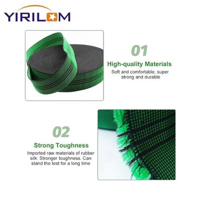 Προσαρμοσμένο 70mm Elasbelt Latex Τυλίστρα Ελαστικό Webbing Για Καναπέ Καναπέ Επισκευή Lounge