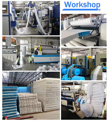 Προσαρμοσμένα Roll Pack Bed Pocket μεμονωμένα ελατήρια για στρώμα