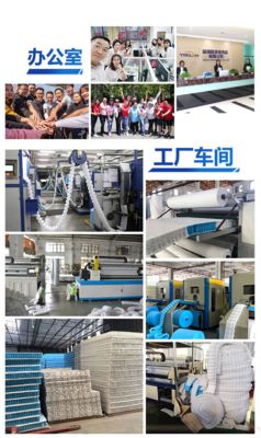 Συνολικό ύψος 23cm Στρώμα Pocket Spring Προσαρμοσμένη ζώνη Pocket Spring