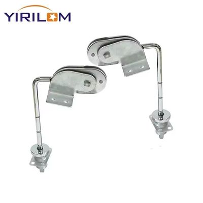 Χονδρικός Σύνδεσμος Επιπλωμάτων Καναπέ Χέντζερ Ρυθμίσιμος Μηχανισμός Υποστημίδων Χεριών Ασημένιο Σιδηρούν Καναπέ Χέντζερ Υποστημίδων Κεφαλής