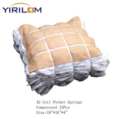 18*18 ίντσες Καρβονικό χάλυβα Sofa Pocket Spring Coil High Grade Συμπίεση για έπιπλα