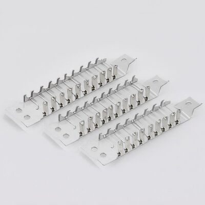 5 τρύπες Ζινκ επικαλυμμένο μισό πλαστικό καλυμμένο πλέγμα ελατήρια για καναπέ Zig Zag Springs