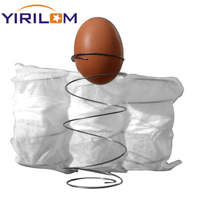 1.0mm Ζινκ Wire Διαμέτρου Λευκό Roll Up Pocket Spring για μαξιλάρι