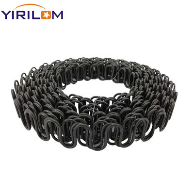 Καλή τιμή Προσαρμοσμένο μέγεθος 3.6mm Steel Wire Μαύρη μπογιά Zigzag Spring για έπιπλα καναπέ σε απευθείας σύνδεση
