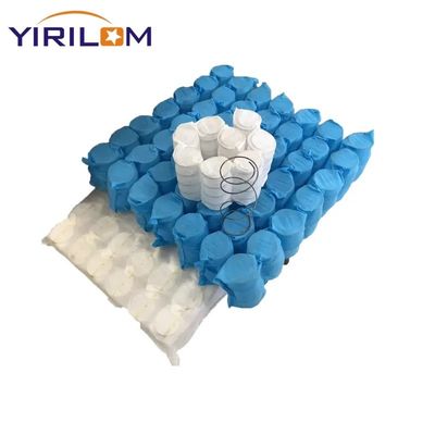 Προσαρμοσμένο μέγεθος Sofa Pocket Spring Coil Unit με υψηλό συρματόπλεγμα χάλυβα άνθρακα και ανεξάρτητο σχεδιασμό τσέπης