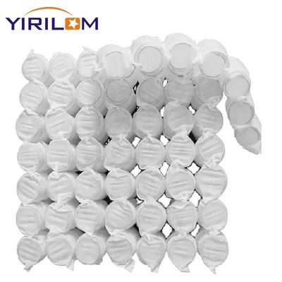 Υψηλή ελαστικότητα 1.8mm Σιδηροπλέγμα Προσαρμοσμένο μέγεθος Sofa Pocket Spring Coil Unit