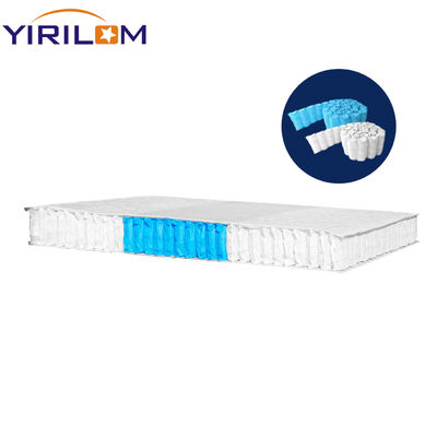 Ανθεκτικό στρώμα υψηλής ανθρακούχης χάλυβα για ανθεκτικό στρώμα τσέπη ελατήριο με προσαρμόσιμες ζώνες για ανώτερη υποστήριξη