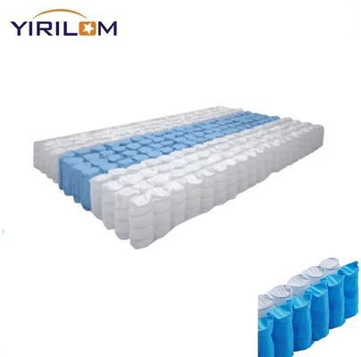 Προσαρμοσμένη 1.8mm διάμετρος σύρματος διπλό μέγεθος 1-3-5-7 ζώνη τσέπη ελατήριο μονάδα για στρώμα και έπιπλα
