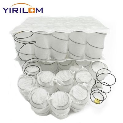 Προσαρμοσμένο μέγεθος Pocket Coil Spring με απομόνωση κίνησης για μαξιλάρι καναπέ κατασκευασμένο από σύρμα χάλυβα υψηλού άνθρακα