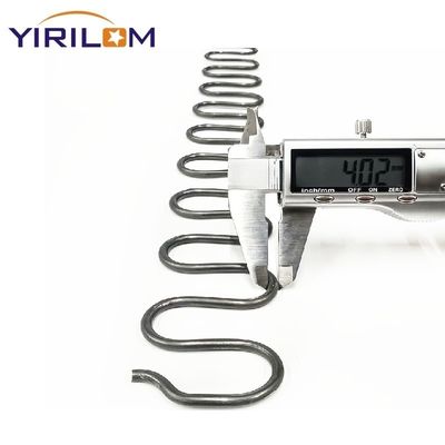 Καλή τιμή 3.8mm Διάμετρος καλωδίου Ατσάλι υψηλού άνθρακα Ζιγκ Ζαγκ Άνοιξη με ηλεκτροπληρωμή για καναπέ και έπιπλα σε απευθείας σύνδεση