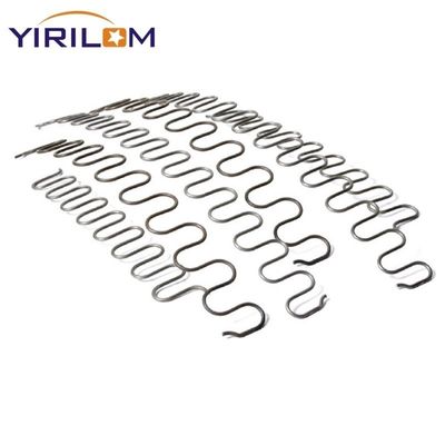 Προσαρμοσμένη διάμετρος καλωδίου 3,8 mm Zigzag Spring με αντιτριβική επικάλυψη για καναπέ και έπιπλα από χάλυβα υψηλής ανθρακούχης
