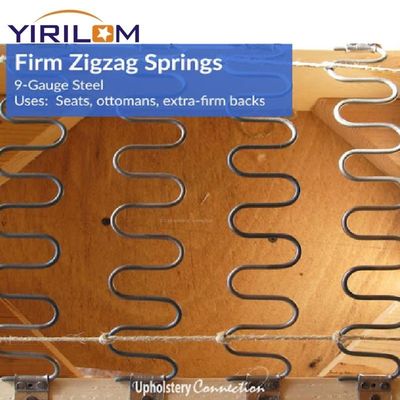 Καλή τιμή Σιδηρουργική επικάλυψη Zig Zag Spring Inner Serpentine Sofa Zigzag Spring για έπιπλα σε απευθείας σύνδεση