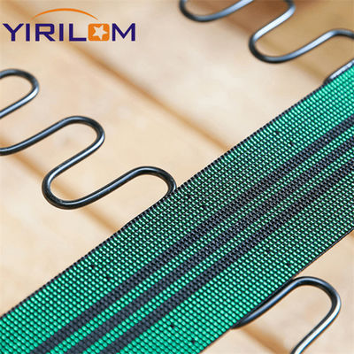 Καλή τιμή Καναπέ Webbing Πράσινο Ελαστικό Καναπέ Κουδούνι Καναπέ Υλικά Υψηλή αντοχή στην τριβή σε απευθείας σύνδεση