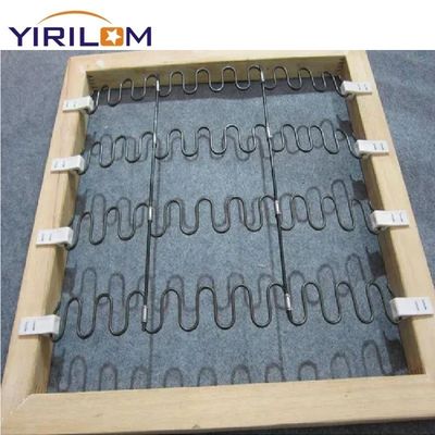 Μαύρη μπογιά σχήμα S 3.0mm Zigzag Spring για στρώμα και σόφα υποστήριξη