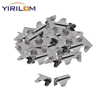 Βαρέως τύπου γαλβανισμένο κλιπ σύρματος συγκράτησης ψευδαργύρου με στέμμα 22mm για στρώματα και ταπετσαρίες