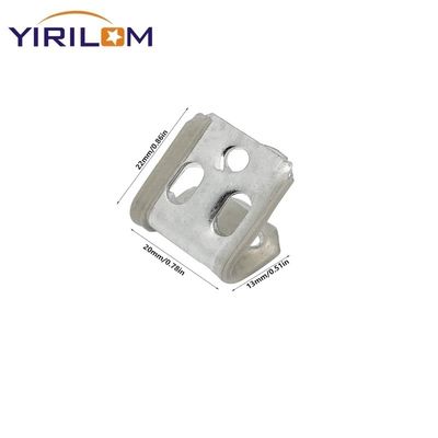 Καλή τιμή 5 τρύπες Ζινκ επικαλυμμένο μισό πλαστικό καλυμμένο πλέγμα ελατήρια για καναπέ Zig Zag Springs σε απευθείας σύνδεση