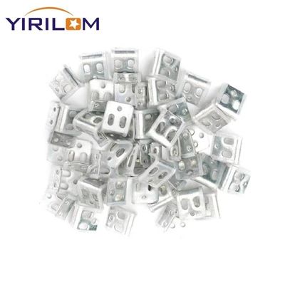 Καλή τιμή Κλιπ Σύνδεσης Ελατηρίου Καναπέ 4 Οπών, Γαλβανισμένο με Ψευδάργυρο, Μισοκαλυμμένο με Πλαστικό για Ταπετσαρία Zigzag Nozag Clip σε απευθείας σύνδεση