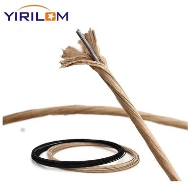 Χαρτί καλυμμένο με καλώδιο στερέωσης για καναπέ Στάσου καλώδιο με διάμετρο χάλυβα 1,6-2,0 mm χωρίς θόρυβο σύνδεση και μήκος κυλίνδρου 500m