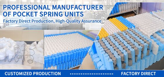 Καλή τιμή Ανεξάρτητες πηγές στρώμα τσέπη πηγές με υψηλή άνθρακα ατσάλινο σύρμα και μη υφαντικό κάλυμμα σε απευθείας σύνδεση