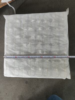 Καλή τιμή 70# High Carbon Steel Wire Sofa Pocket Spring with Individual Pocketed Coils and 4 Inches Thickness σε απευθείας σύνδεση