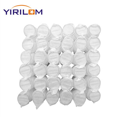 Προσαρμόσιμο μέγεθος καναπέ τσέπη ελατήριο με 70 # υψηλού άνθρακα ατσάλινο σύρμα σε κενό συμπιεσμένη τυλιγμένη συσκευασία