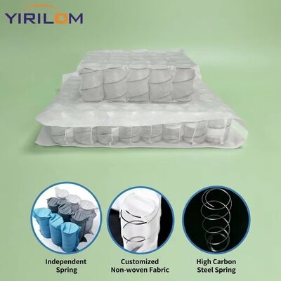 Bulk Export Grade 1.0mm-1.8mm Steel Wire Sofa Pocket Spring Unit with 6-12cm Spring Height and Customized Size (Μεγάλο κατά βάρος και προσαρμοσμένο μέγεθος)