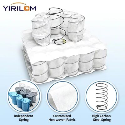 Φωσάν κατασκευαστής Custom 1.8mm Steel Wire High Elasticity Noiseless Sofa Pocket Spring Coil για μαξιλάρι καναπέ