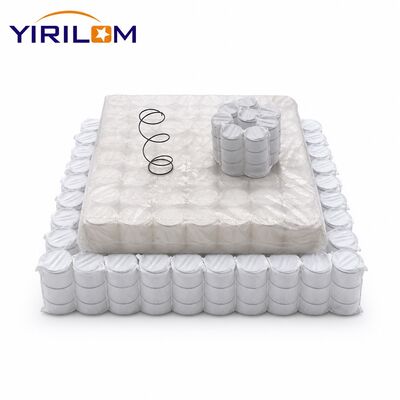 Προσαρμοσμένο μέγεθος 1.0mm-1.8mm Steel Wire Pocket Spring Unit με ύψος 6-12cm Spring για καναπέ