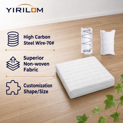 Πρωταθλήματα 2.0mm Steel Wire Pocket Spring Unit για καναπέ με εξατομικευμένο μέγεθος και ύψος 6-12cm