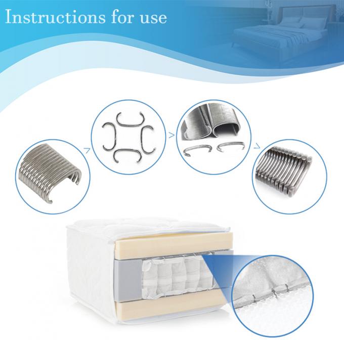 Δωρεάν δείγματα Βιομηχανικοί C Ring Staples Κατασκευαστές Ζυγισμένα καρφιά 6