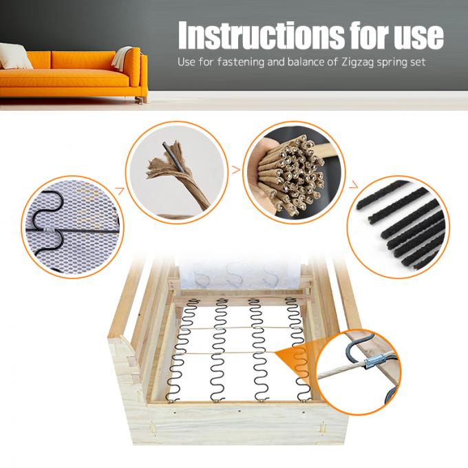 Επεξεργαστικά εξαρτήματα καναπές γραμμή τοποθέτησης χαρτί τυλιγμένο σύρμα πλαστική ταινία στερέωσης 5