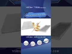 Ανεξάρτητος τυλιγμένος στρώμα τσέπης σπείρα συμπιεσμένη μονάδα άνοιξης