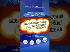 Χονδρικά εξατομικευμένα ελατήρια τσέπης με μη υφαντικό ύφασμα για καναπέ