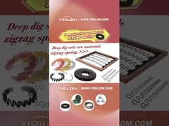 Προσαρμοσμένο υψηλού άνθρακα χάλυβα 3.8mm 4kg/Roll Ζιγκ Ζαγκ άνοιγμα Ζιγκ Ζαγκ άνοιγμα