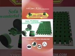 Προσαρμοσμένο καναπέ Webbing Πολυπροπυλένιο Πολυεστέρα Ελαστική Webbing Ζώνη