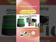 Καναπέ ταπετσαρίας Ελαστικό ιμάντα ιμάντα 4.7cm Νάιλον πολυεστέρα ιμάντα